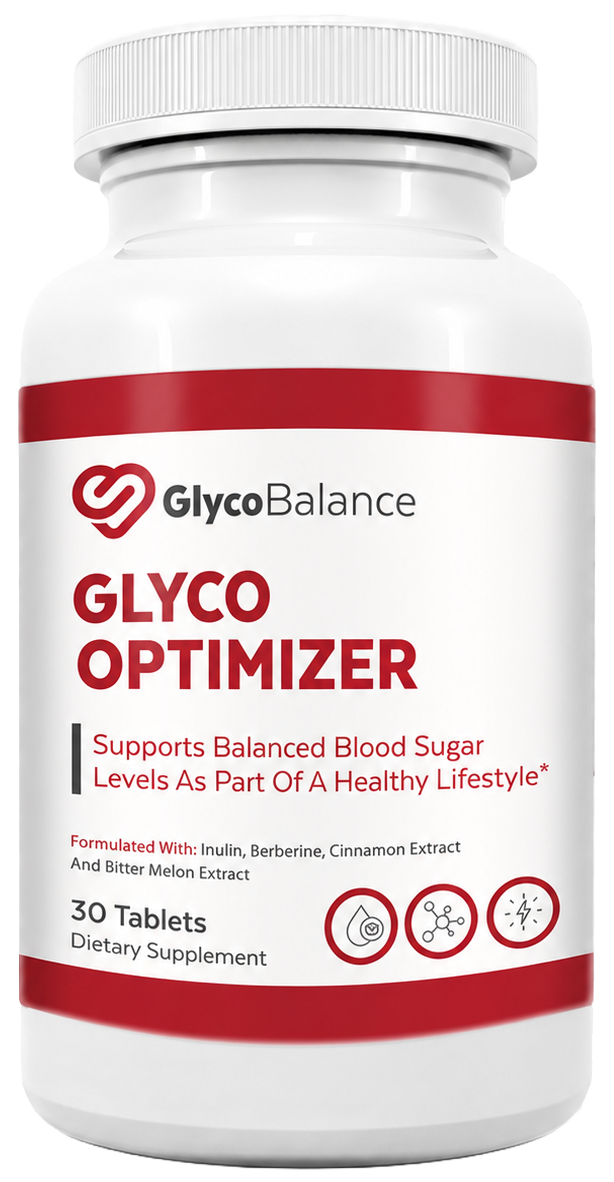 GlycoBalance Blood Support supplement bottle